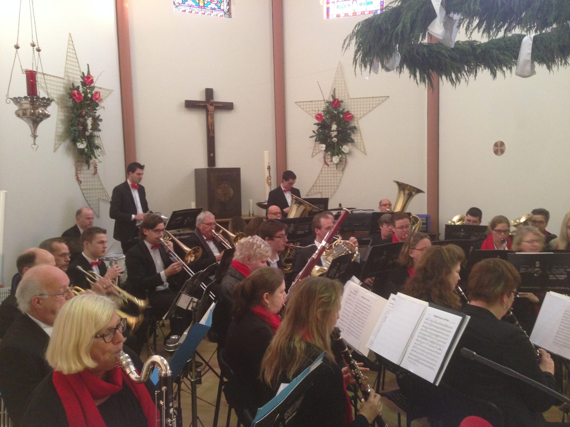 Muziekgezelschap Excelior op Tweede Kerstdag in onze kerk